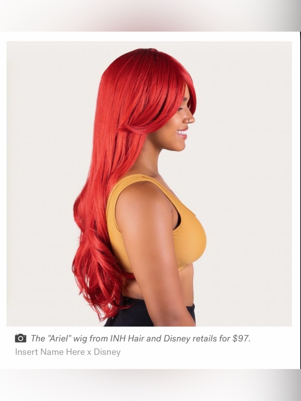 INH/Disney Ariel Wig